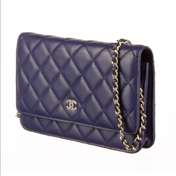 sold* CHANEL Quilted Lambskin Wallet On Chain Bag - Picture 2 of 8